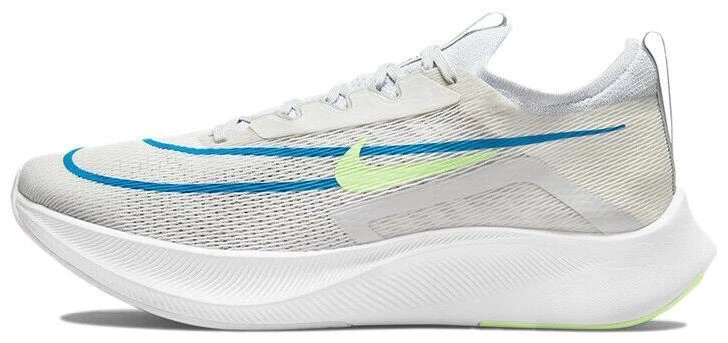 Nike Zoom Fly 4 White Imperial Blue Lime Glow
