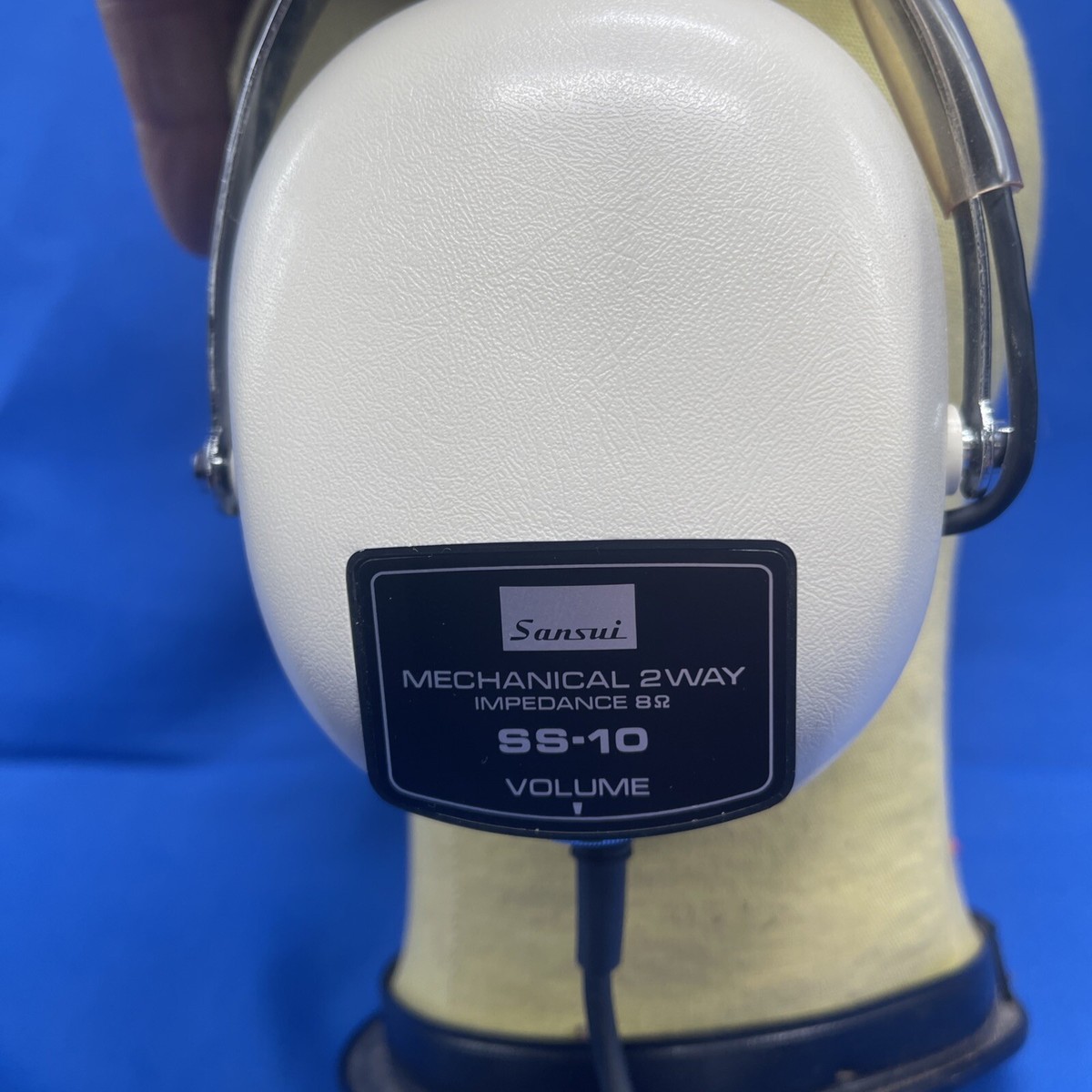 Sansui SS-10 Mechanical Two-Way Overear Headphones - Vintage