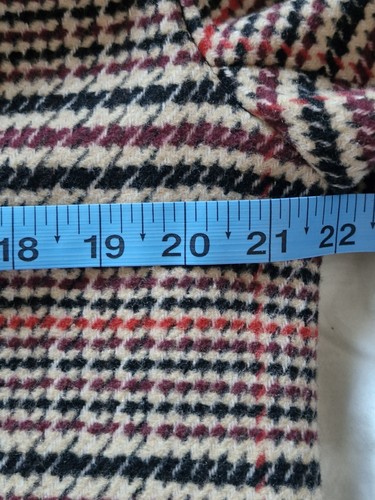 River Island Womens Coat Size 14 Fur Collar  Brown Mix Dress Coat - Picture 12 of 13