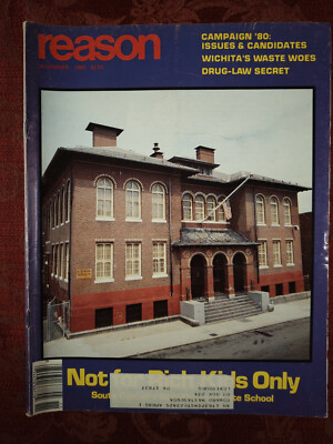 REASON magazine November 1980 South Boston Schools Barry Commoner Ed Clark