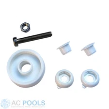 Fairlocks Commercial Pool Vacuum Head Spare Part Pack E (30mm Wheel Kit)
