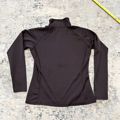 トップス patagonia Patagonia Womens M 1/2 Zip Brown Vintage Midlayer Top 11081