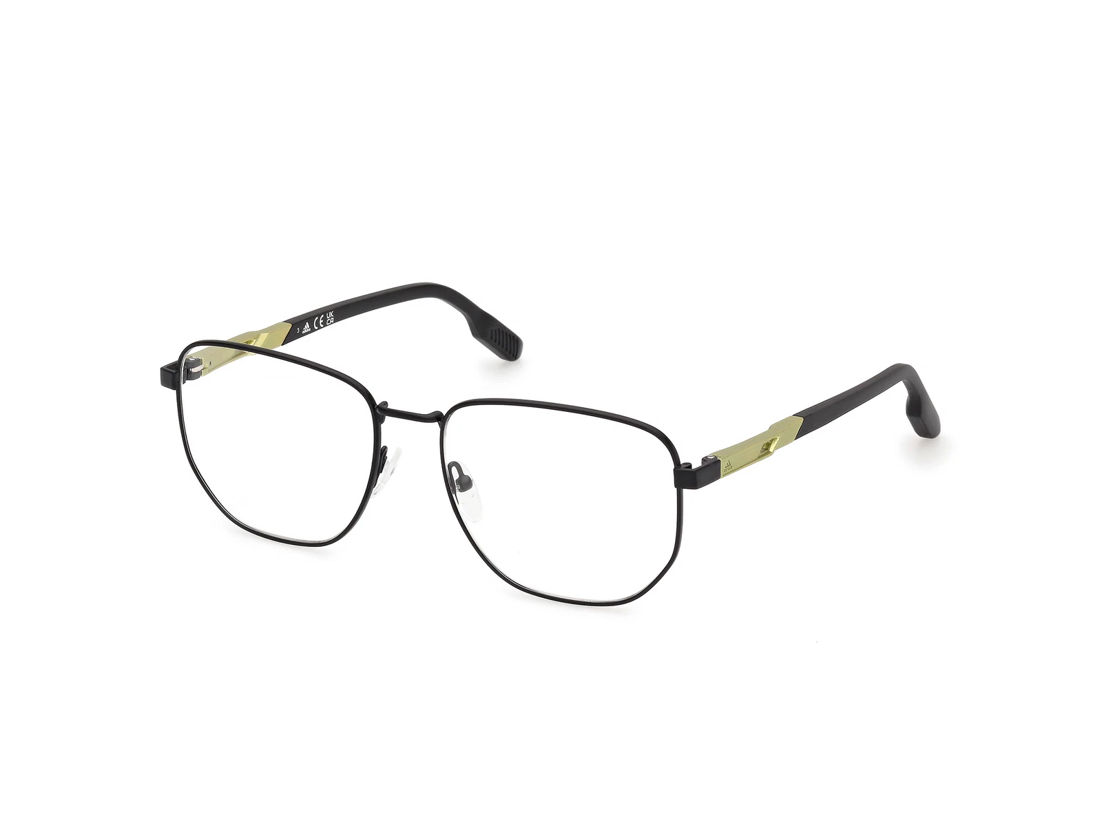 Adidas Sport SP5075 002 matte black 56 17 145 Men's Eyewear Frame