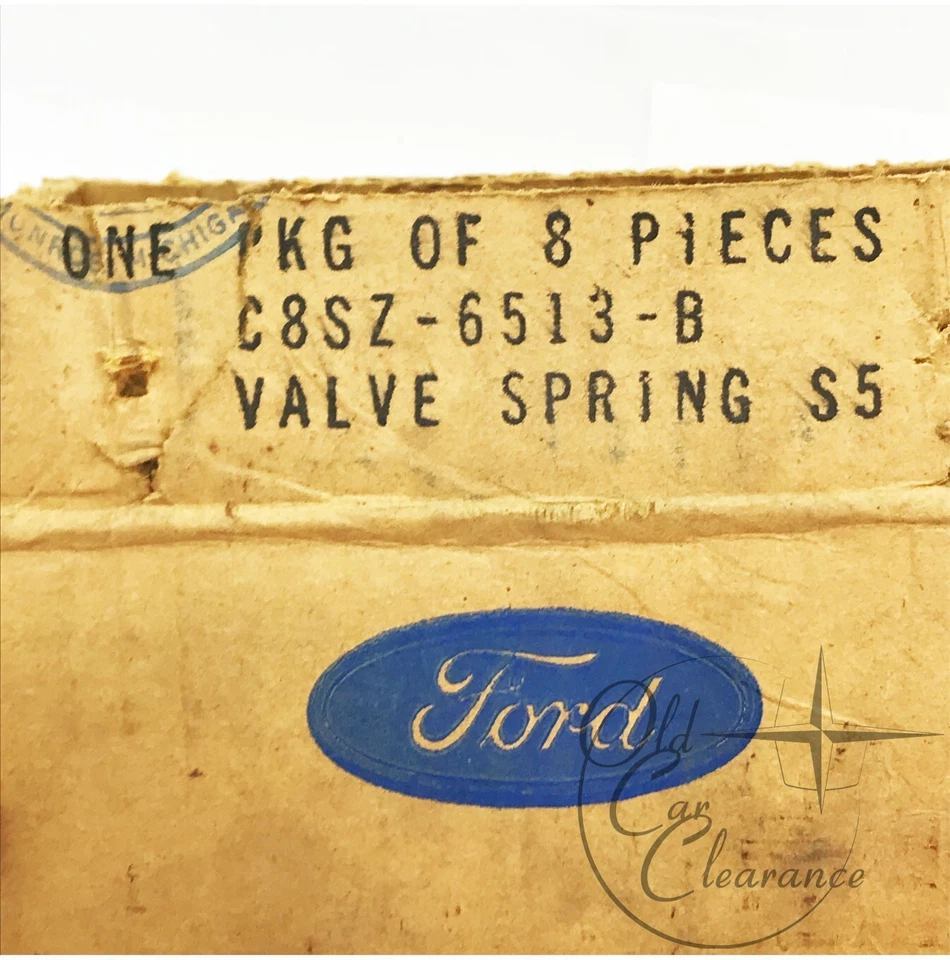 1972-1976 Lincoln Mark IV 460 Engine Valve Springs, 8 pieces (C8SZ6513B) NOS - Image 2 of 3
