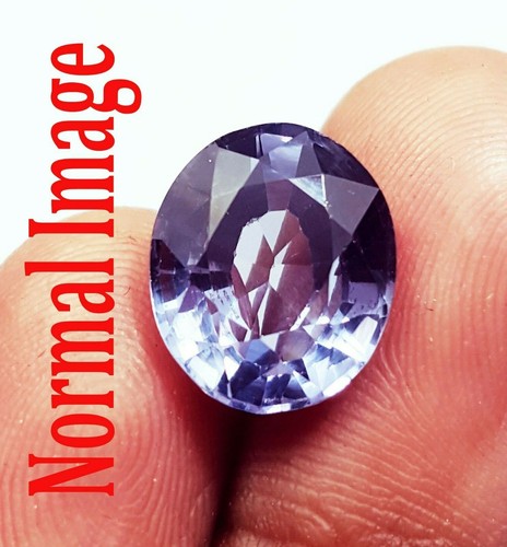 Oval Shape Color Changing Alexandrite 5.90 Ct Certified Loose Gemstone - Picture 7 of 9