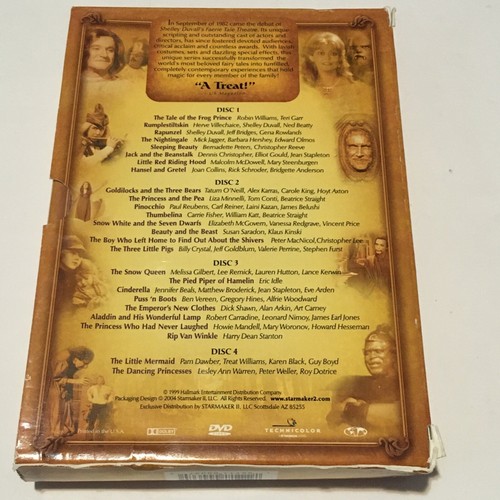 Shelley Duvall's Faerie Tale Theatre - The Complete Collection (DVD, 4-Disc) A13 - Picture 3 of 3