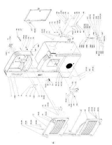 Rockwell-Delta 20 Zoll Bandsäge 28-365, 28-366 variable Geschwindigkeit Betriebs- und Teilehandbuch #506 - Bild 4 von 5