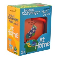Toddler Scavenger Hunt Cards at Home