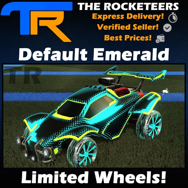 [XBOX ONE] Rocket League Every Painted EMERALD Limited Wheels RLCS