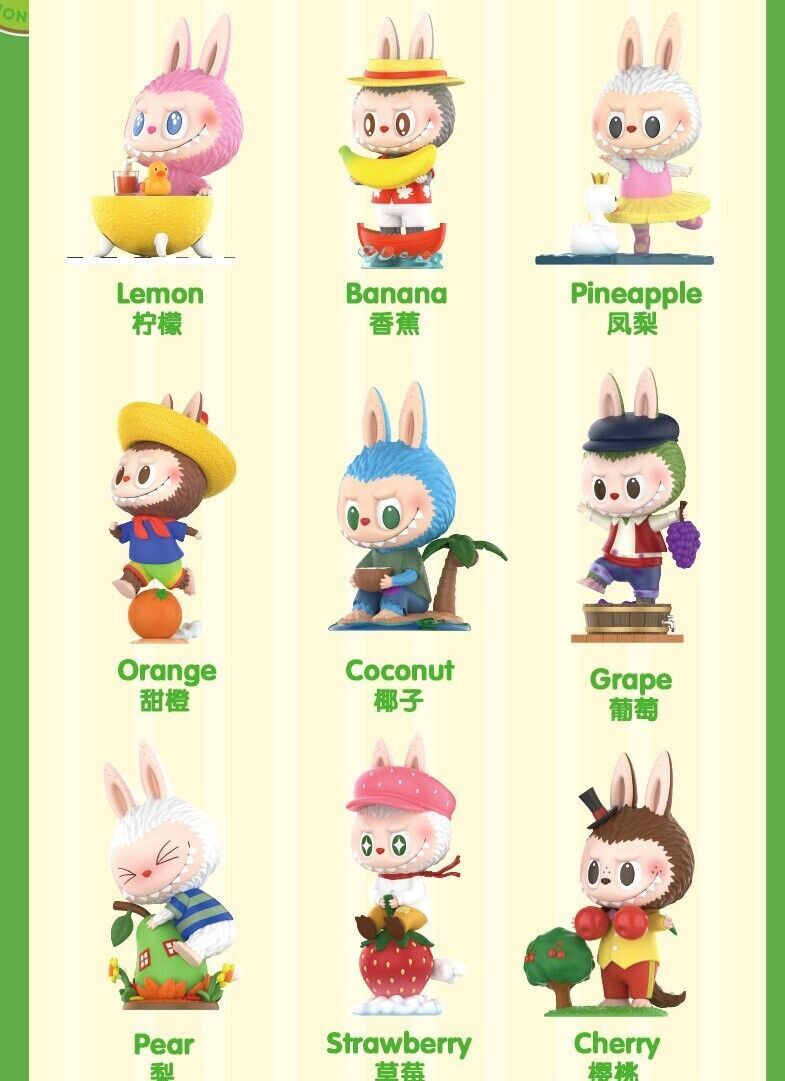 POPMART LABUBU ザ・モンスターズ フルーツ　シークレット　アップル POPMART LABUBU ザ・モンスターズ フルーツシークレットアップル