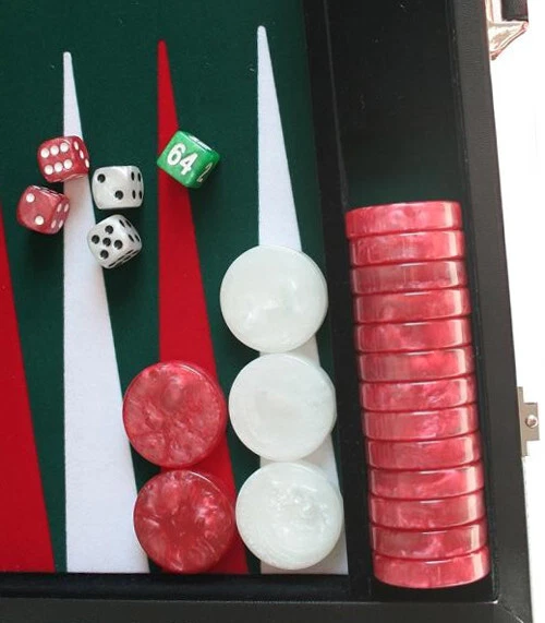 Exclusive XXL Tournament Backgammon Set 25.5"x 21". NIB. FREE P&P *parts of UK - Image 2 of 2