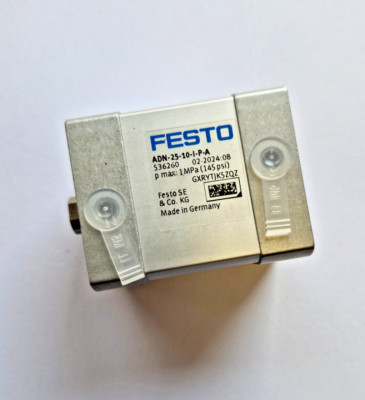 Festo ADN-25-10-I-P-A 536260 Compact Cylinder - NEW - Worldwide Shipping