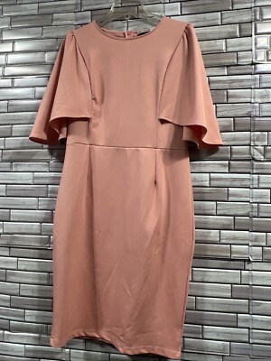 Grace Karin Dress Womens L Peach orange short Sleeve Knee Length Stretch pencil | eBay Grace Karin Dress Womens L Peach orange short Sleeve Knee Length Stretch pencil | eBay