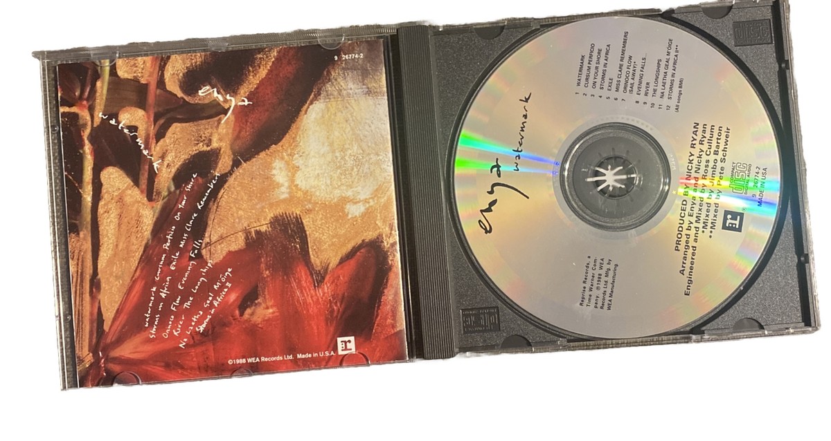 Enya Watermark (1998 Reprise Records) Audio CD In Very Good