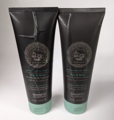 Tweak'd By Nature Rise & Shine Hair Volumizing Conditioner 3 oz SEALED Lot Of 2