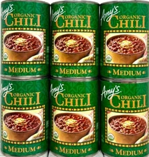 Amy's Organic Medium Chili Bean 14.7 oz ( Pack of 6 )