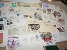 First Day Issue Stamp Lot 30 Envelopes MIXED LOT