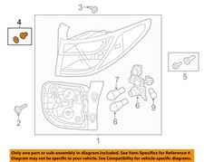 HYUNDAI OEM Elantra Taillight Tail Light Lamp Rear-Retainer Grommet 8691022000