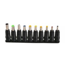 34x Multi Laptop Power Tips AC DC Supply Adapter Charger Notebook Universal
