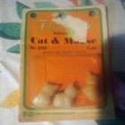 Vintage , FIBRE CRAFT,  cat & mouse, turtles,Rabbits. boy and girl praying.  — photo 4