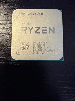 AMD Ryzen 5 3600 Processor (3.6GHz, 6 Cores, Socket AM4)