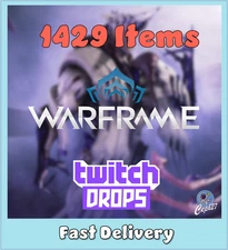Warframe Twitch Drops - Styanax + Saryn + Gara + 43 Forma + More - 1429 Items