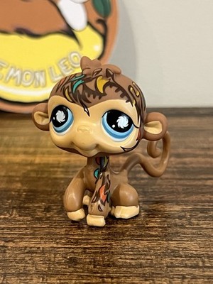 Littlest Pet Shop Monkey #946 Tattoo Monkey Postcard Hasbro G2 Authentic LPS Toy