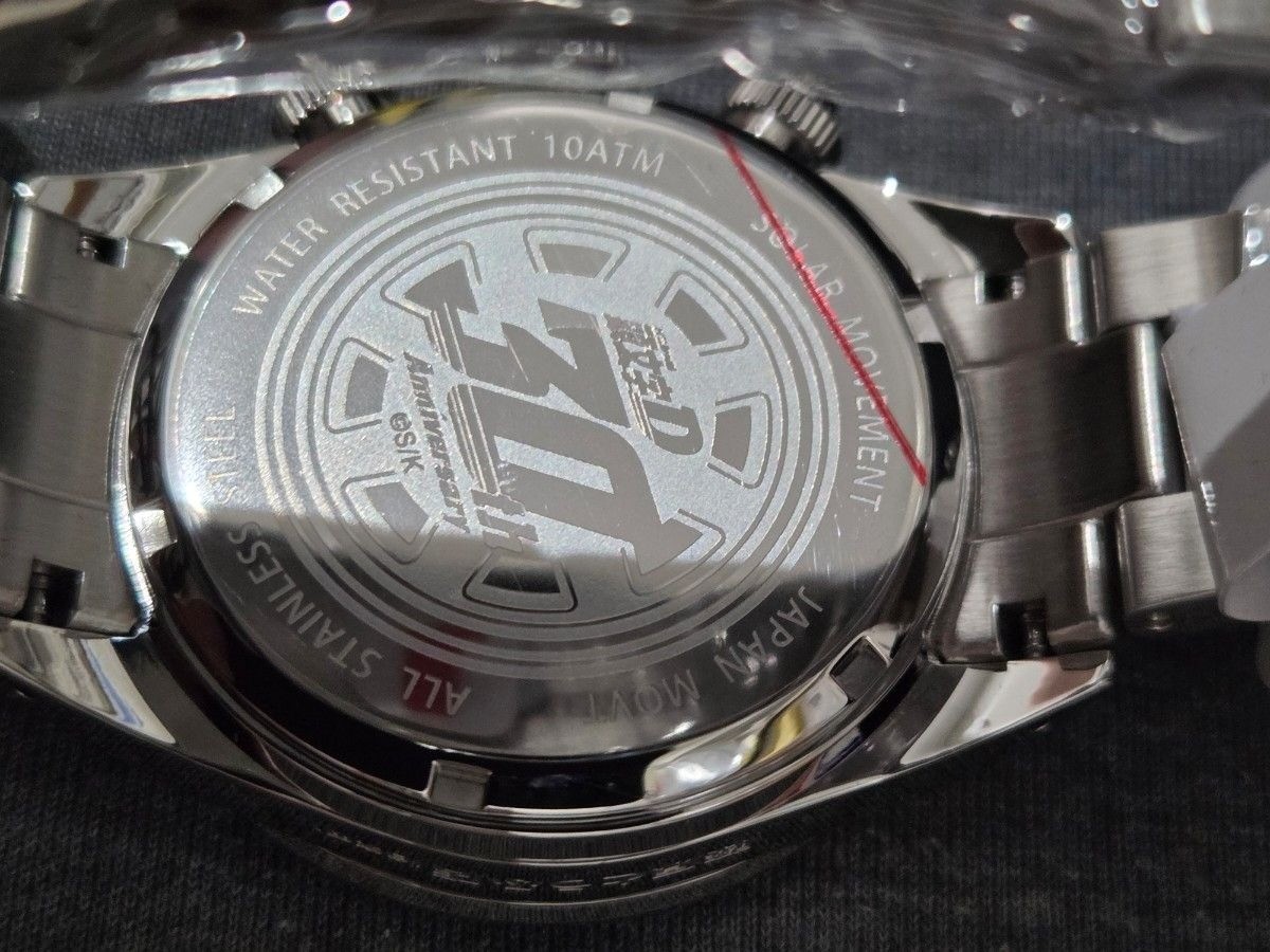 Initial D Takumi Fujiwara AE86 30th Solar Chronograph Watch NEW