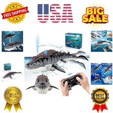 Mosasaurus Dinosaur Toys, Upgrade Remote Control Water Toy, Pool Toys for Kid...