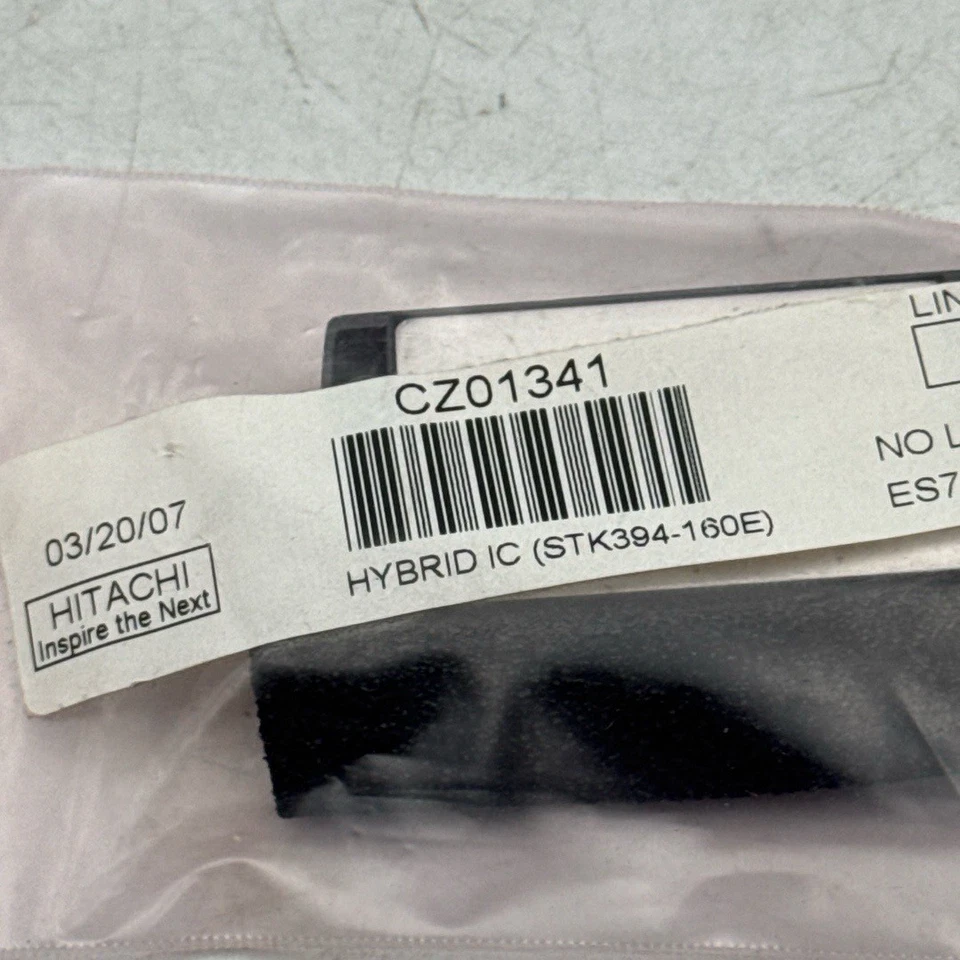 Circuito integrado Sanyo CZ01341 Hitachi Hybrid IC STK394-160E Foto 2 de 4