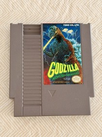 Godzilla: Monster of Monsters! Nintendo (NES) Complete in Box CIB Free Ship