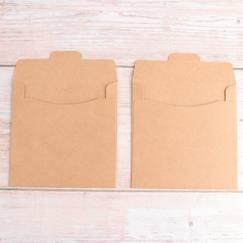 30 stücke Verpackungsumschläge CD DVD Kraftpapierhülsen Scheibe Papiertüte - Afbeelding 9 van 12