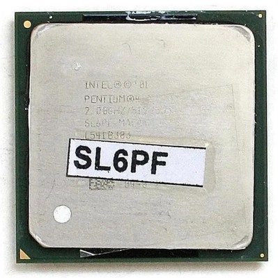 Cpu intel pentium 4 2.80ghz/512/533 SL6S4,SL7D8