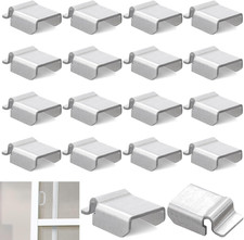 40 Pack Window Screen Spreader Bar Clips, Screen Retainer Clips for 5/16" Screen