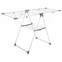 5Five Simply Smart Klappbarer WäSchestäNder Sinai Deck, Stahl, Kunststoff, 15 M