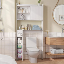 Over The Toilet Storage Cabinet With Sliding Door 31.5 W Over Toilet Bathroom Over The Toilet Storage Cabinet With Sliding Door 31.5 W Over Toilet Bathroom