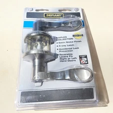 Defiant Naples Bed And Bath Door Knob In Satin Nickel 534 868 NEW