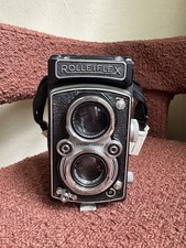 Vintage Rolleiflex 3.5A Automat MX TLR Camera Xenar 75mm f/3.5 Tested Working