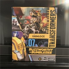 Hasbro Transformers Studio Series Buzzworthy Bumblebee Grimlock Action Figure