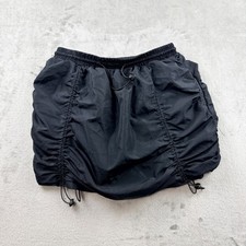 Wild Fable Women's Medium Black Ruched Gorpcore Mini Skirt J2L2753W