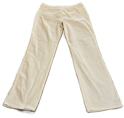 NM Neiman Marcus Womens SZ 14 White Straight Leg Jeans,Casual Workwear