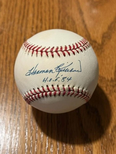 HARMON KILLEBREW SIGNED AUTOGRAPHED OML BASEBALL!  Twins!  "HOF 84" BAS COA