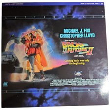 Back to the Future 2 Laserdisc 1990 Steven Spielberg Michael J Fox Nm