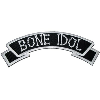 Bone Idol Embroidered Iron On Patch - Kreepsville666 Goth Zombie 130-I