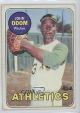 1969 Topps Blue Moon Odom #195 0y5