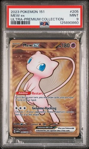 Mew Ex Pokemon 151 Ultra-Premium Collection 205 NM PSA 9