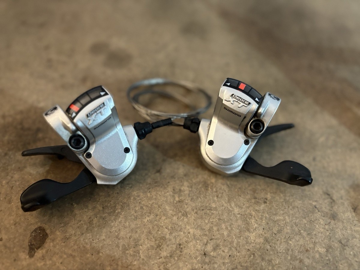 Shimano XT SL-M760 Mountain Bike Shifter Pods 3 x 9 Speed Two Way