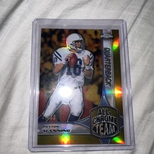 2024 Topps Chrome All Chrome Team Gold Refractors #ACT1 Peyton Manning 48/50