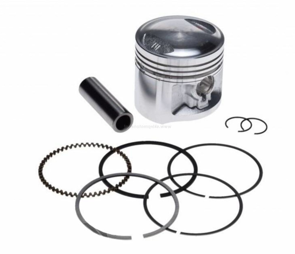 Piston complet 56,40/15/23 segment moteur 125cc LONCIN Bashan quad 4T - 3