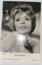 Sonja Ziemann original signiertes Autogramm A...